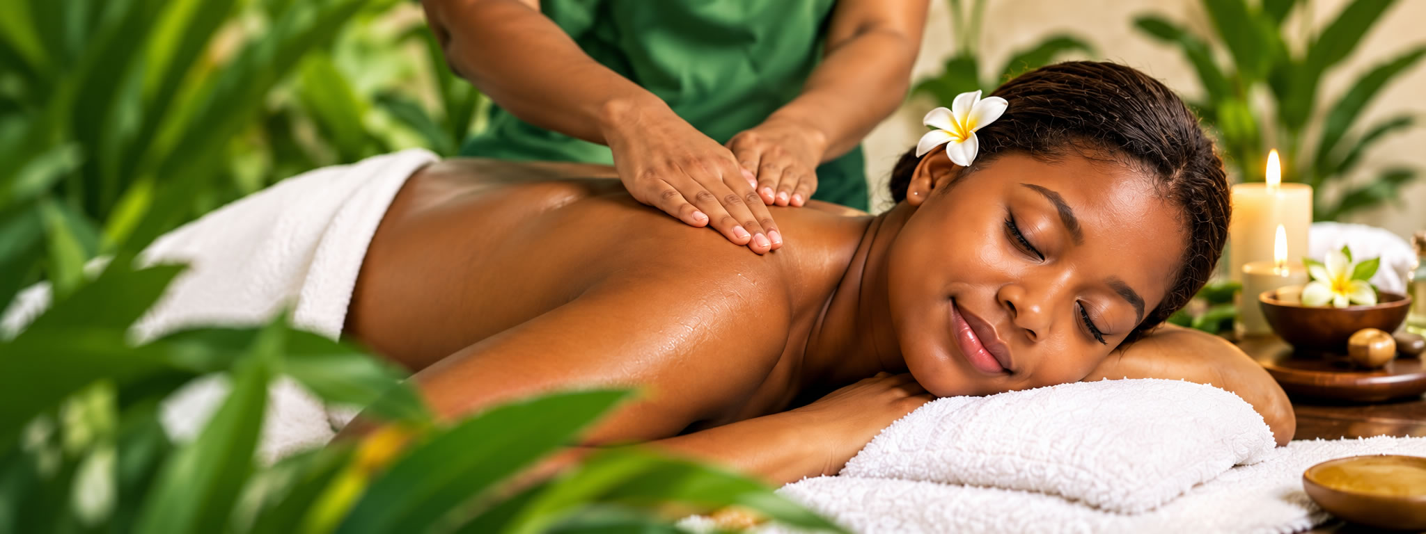 Massage and wellness spa treatment at Nakiso Spa bien-être in Montreal